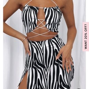 White Fox Boutique Two Piece Set